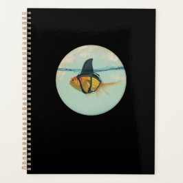 Agenda Peixe Dourado com uma Barbatana de Tubarão