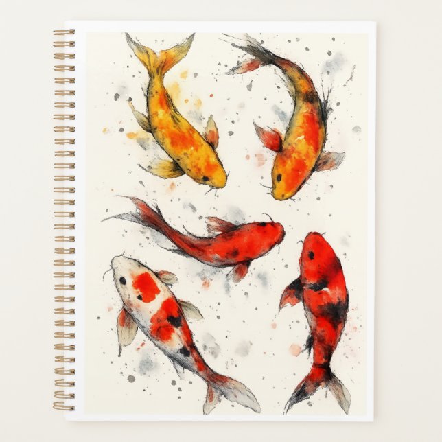 Agenda Peixe Koi (Frente)