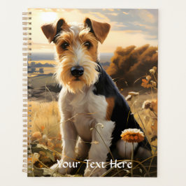 Agenda Pêlos De Fio, Fox Terrier, No Outono Do País