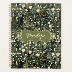 Agenda Penelope Dark Daisy Floral