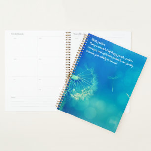 Agenda Pense no calendário positivo