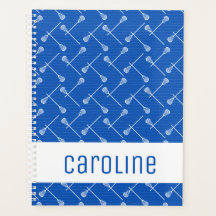 Pentes Brancas Azuis De Lacrosse Patteradas