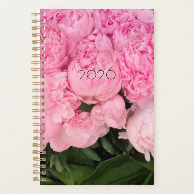 Agenda Peonies at the Plaza 2026 Planner (Frente)