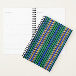 Agenda Pequenas faixas do Kente Planner