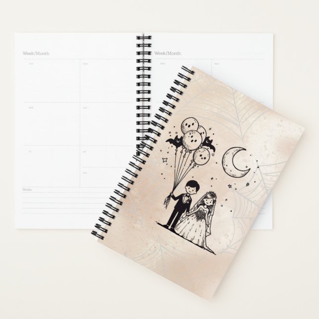 Agenda Pequeno Casal Spooky (Exibição)
