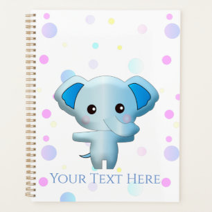 Agenda Pequeno Elefante Azul