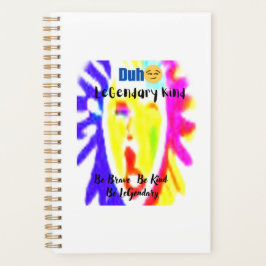 Agenda Pequeno 😏 Espiral Dourado do DUH - Organize-se de