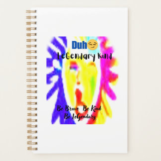 Agenda Pequeno 😏 Espiral Dourado do DUH - Organize-se de