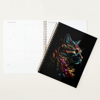 Agenda Perfil Felino Estatuado
