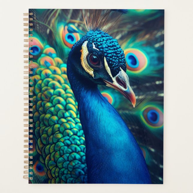Agenda Perfil Peacock (Frente)