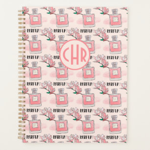 Agenda Perfumes Cor-de-Rosa   Parfum   Floral   Monograma
