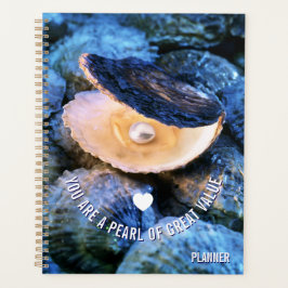 Agenda Pérola de OYSTER do Christian Personalizado do Val