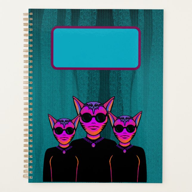 Agenda Personagem Felina (Frente)