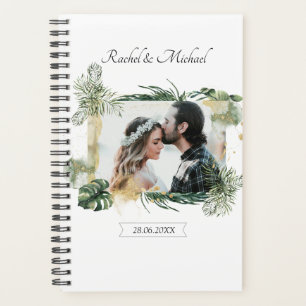 Agenda Personalisierbarer Foto Hochzeit