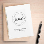 Agenda Personalização de empresas de texto e logotipos em<br><div class="desc">Este elegante planejador profissional,  com logotipo personalizado,  seria excelente para as necessidades de sua empresa/promocional. Adicione facilmente o logotipo desejado clicando na opção "personalizar".</div>