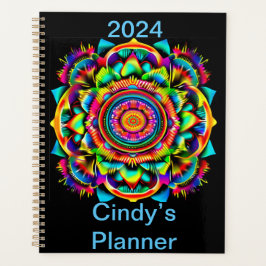 Agenda Personalizada Geometria Sagrada Mandala.