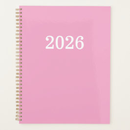 Agenda Personalizado Cor Rosa