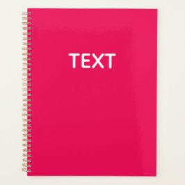 Agenda Personalizado Cor Rosa