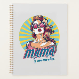 Agenda Personalizado Retro Mama Pop Art (9)
