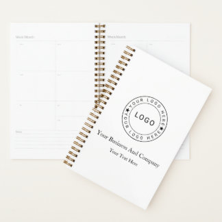 Agenda Personalizado seu Logotipo e Texto