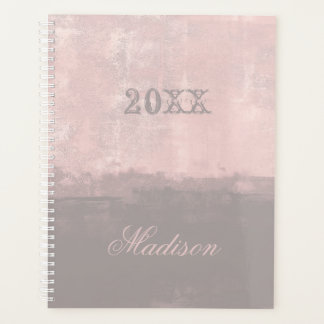 Agenda Personalizar a rosa claro moderna de na moda Nr41s