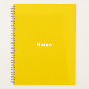 Agenda personalizar, personalizar com o nome cor laranja 