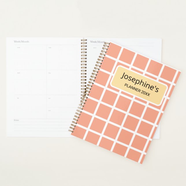 Agenda Personalizável Josephine (Exibição)