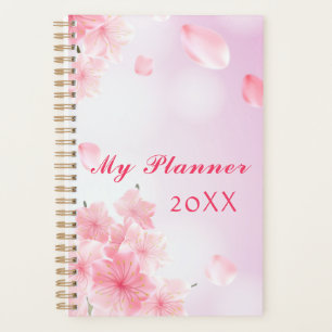 Agenda Personalize Planner Anual Floral Rosa