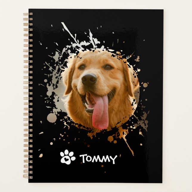 Agenda Personalized Custom Photo with Name Spiral Photo  (Frente)