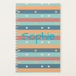 Agenda Personalized Cute Planner with Name