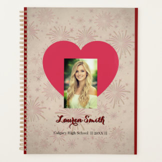 Agenda Personalized Heart Photo Planner