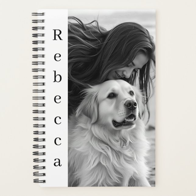 Agenda Personalized Photo and Name  (Frente)