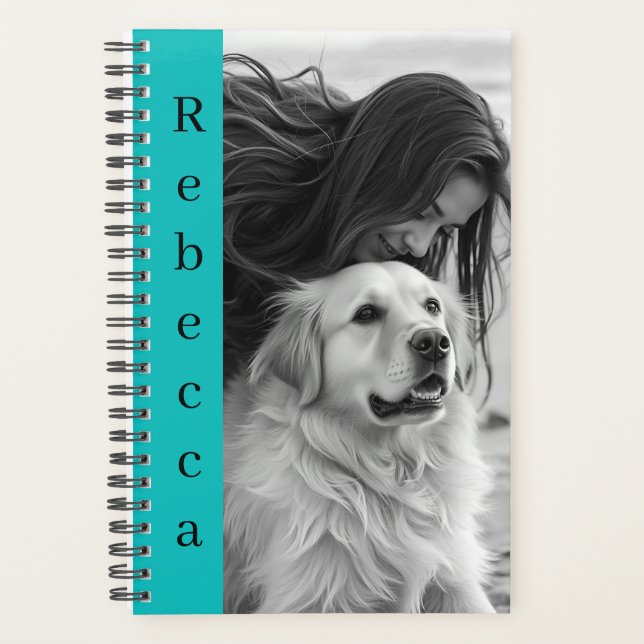 Agenda Personalized Photo and Name  (Frente)