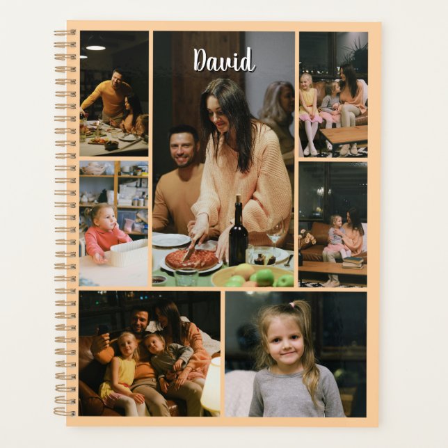 Agenda Personalized Photo Cover Planner (Frente)
