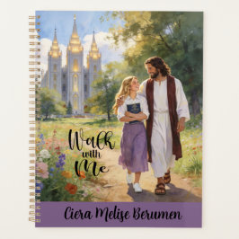 Agenda Personalized 'Walk with Me' Christian LDS Planner2