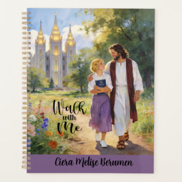 Agenda Personalized 'Walk with Me' Christian LDS Planner4