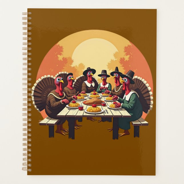 Agenda Perus Comendo Janto de Ação de Graças (Frente)