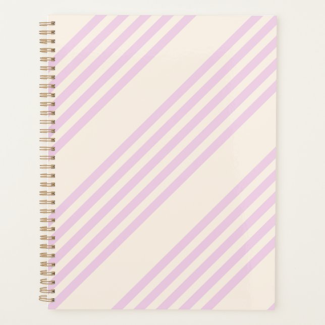 Agenda Pêssegos e creme com cinco faixas (Frente)