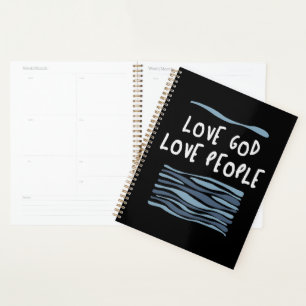 Agenda Pessoas de amor a Deus - citação cristã sentida