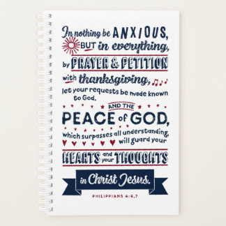 Agenda Philippians 4:6, 7