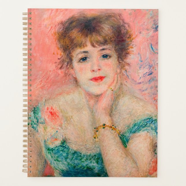 Agenda Pierre-Auguste Renoir - Atriz Jeanne Samary (Frente)
