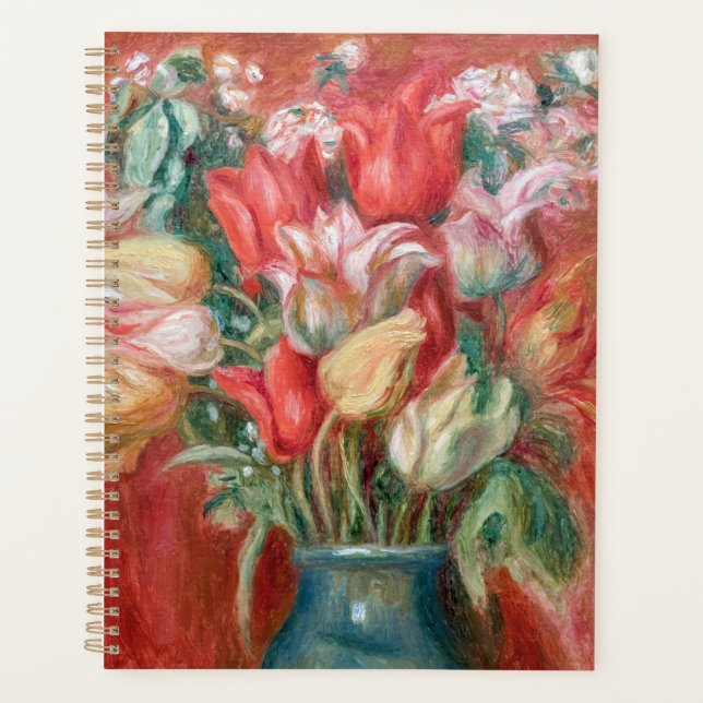 Agenda Pierre-Auguste Renoir - Buquê Tulip (Frente)