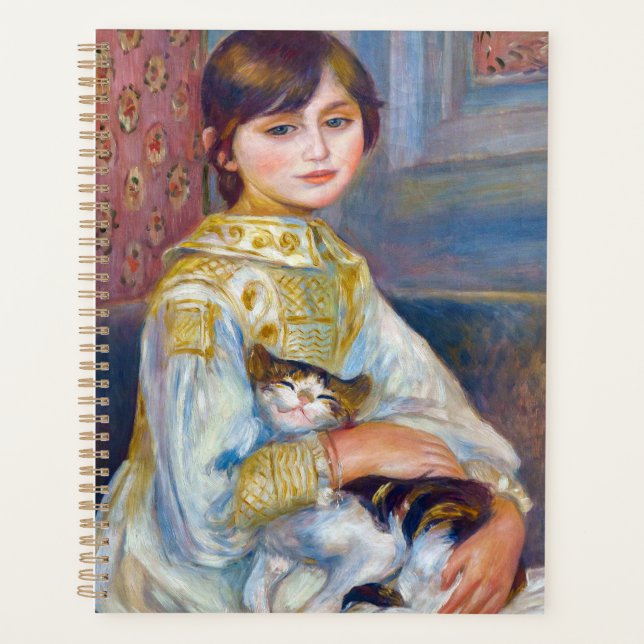 Agenda Pierre-Auguste Renoir - Criança com Gato (Frente)
