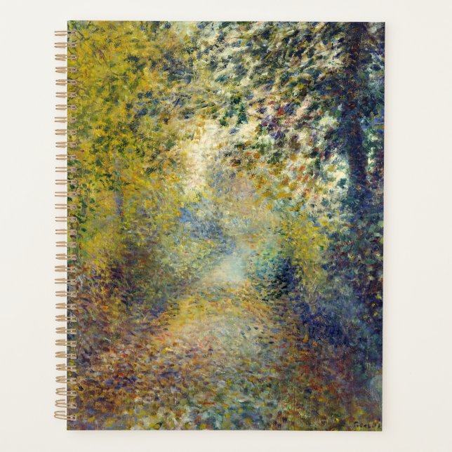 Agenda Pierre-Auguste Renoir - Na Floresta (Frente)