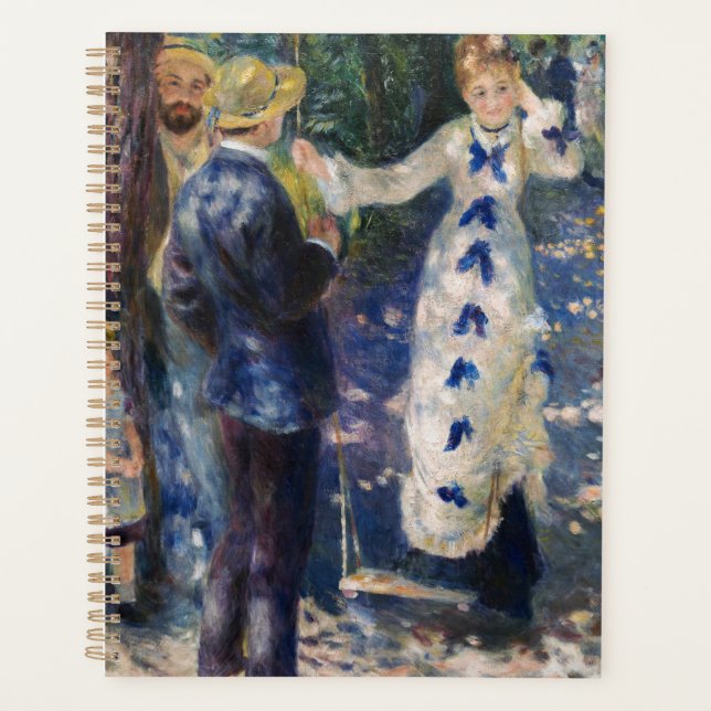 Agenda Pierre-Auguste Renoir - The Swing (Frente)