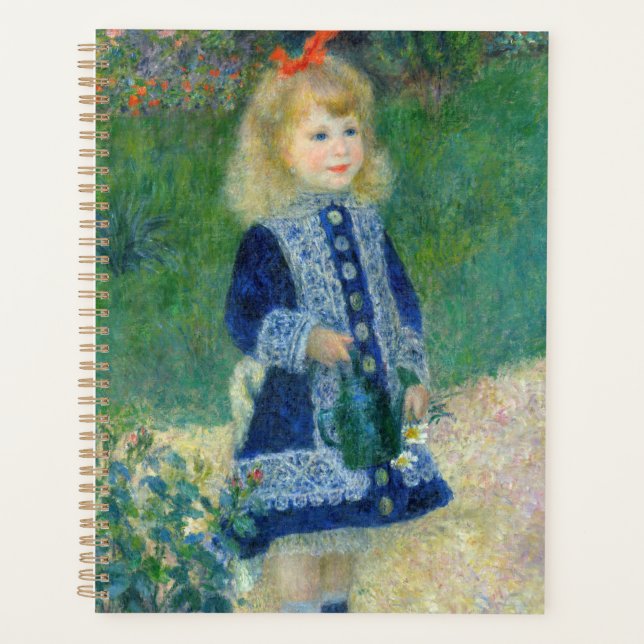Agenda Pierre-Auguste Renoir - Uma garota com uma lata de (Frente)