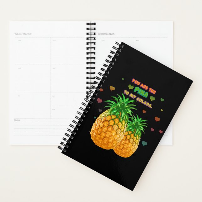 Agenda Pina Colada Pineapple (Exibição)