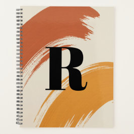 Agenda Pinceladas Abstratas