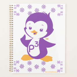 Agenda Pinguim Púrpura da Peppy