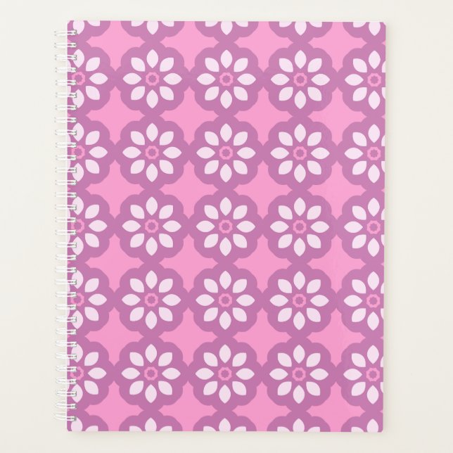 Agenda Pink Blossom Retro  (Frente)